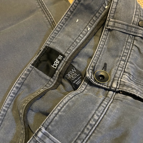 Bar III Other - Bar III Charcoal Slim Men's Jeans